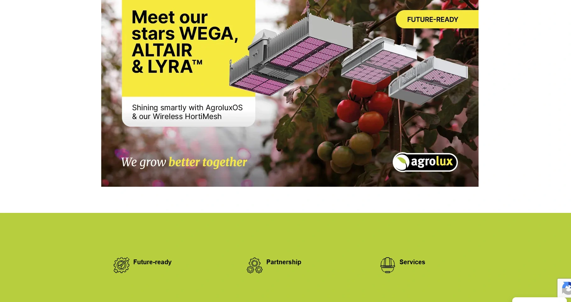Agrolux services banner
